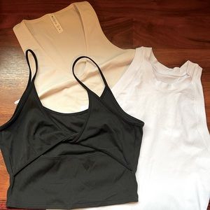 3 Athleta tops!! Including renew racer back tank